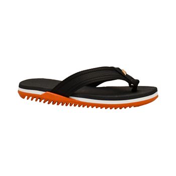 Chinelo-de-Dedo-Preto-e-Laranja-Kids-Solado-com-Travas-|-Kenner-Tamanho--27---Cor--PRETO-0